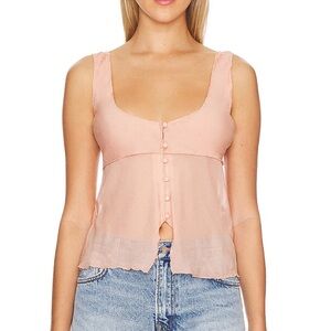 Tularosa Khalani Top in Dusty Mauve